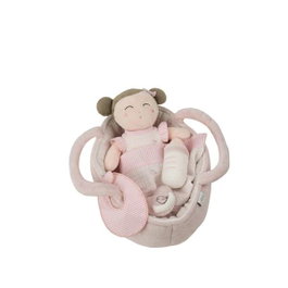 Muñecas Arias Muñeca Elegance 21 Cm Mimi Pajaritos Rosa con Complementos