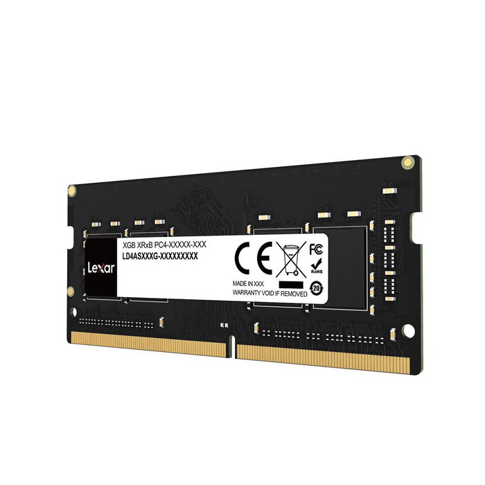 Lexar LD4AS008G-B3200GSST 8 GB DDR4 3200 MHz SO-DIMM Lexar LD4AS008G-B3200GSST 8 GB DDR4 3200 MHz SO-DIMM