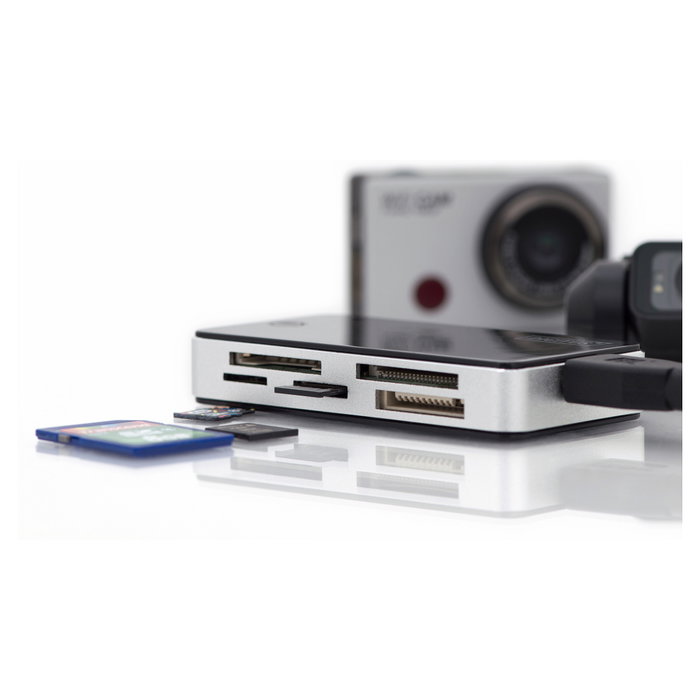 Digitus USB 3.0 Card Reader with 1m USB A connection cable