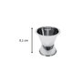 Fackelmann Juego de coctelera de acero inoxidable de 400 ml y dispensador de alcohol de 2 y 4 cl Bar Concept