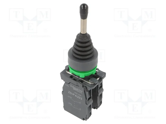 SCHNEIDER ELECTRIC Joystick Harmony XB5 Negro 22mm NO x4 SCHNEIDER ELECTRIC Joystick Harmony XB5 Negro 22mm NO x4