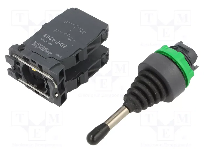 SCHNEIDER ELECTRIC Joystick Harmony XB5 Negro 22mm NO x4 SCHNEIDER ELECTRIC Joystick Harmony XB5 Negro 22mm NO x4