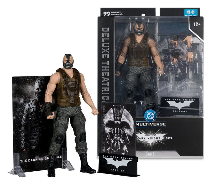 El caballero oscuro: la leyenda renace DC Multiverse Deluxe Theatrical Edition Figura Bane 19 cm El caballero oscuro: la leyenda renace DC Multiverse Deluxe Theatrical Edition Figura Bane 19 cm