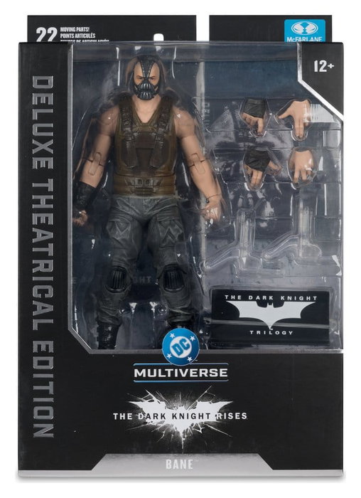 El caballero oscuro: la leyenda renace DC Multiverse Deluxe Theatrical Edition Figura Bane 19 cm El caballero oscuro: la leyenda renace DC Multiverse Deluxe Theatrical Edition Figura Bane 19 cm