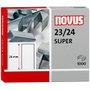 Novus Grapas Galvanizadas 23/24 para Grapadoras de Gruesos, Caja de 1000 Unidades