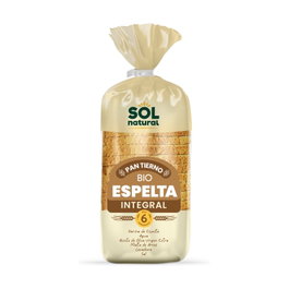 Sol Natural Pan de molde de espelta integral Bio 400g