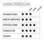 Rueda Industrial 100 PP Blanca Placa Giro 130kg 20C0897