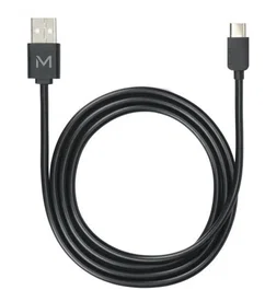Mobilis Cable USB A a USB C 1 m Negro