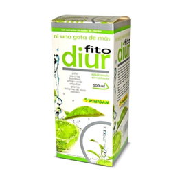 Pinisan Fito Diur Jarabe 500ml con Estevia - Diurético Natural