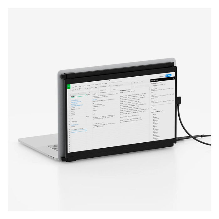 Mobile Pixels Duex Max DS Monitor Portátil USB-C 14.1 Pulgadas Full HD 1920x1080 IPS 60 Hz Portátil Secundario para Windows, Mac, Linux, Switch