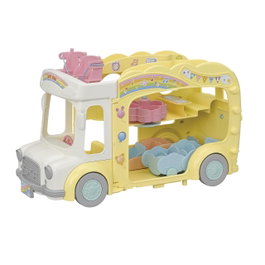 Sylvanian Families Autobús Arcoíris De La Guardería 5744 +3 Años