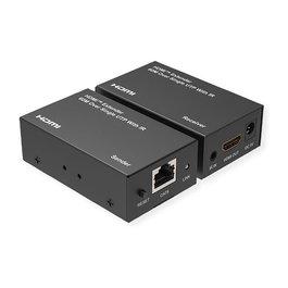 VALUE 14.99.3569 Extensor HDMI over Cat6, Transmisor y Receptor, 60m, 1920x1200 Full HD 1080p, 3D, 60Hz
