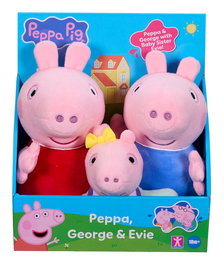 Peppa Pig Peluche 3er Pack