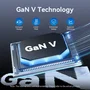 Vention Cargador de Pared GaN 20W con 1xUSB Tipo-C y Cable Lightning Gris