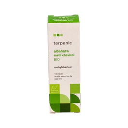 TERPENIC Aceite Esencial de Albahaca Bio 10ml Antiespasmódico Carminativo Tónico Calmante Descongestivo