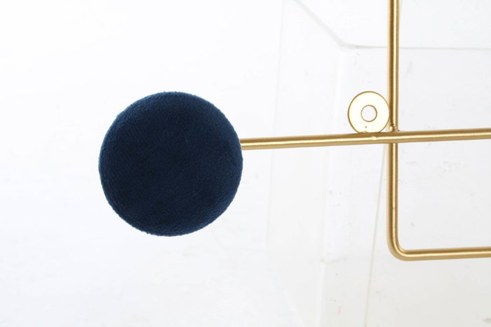 DKD Home Decor Perchero Pared Multicolor Dorado Metal Espejo 5 x 38 x 43 cm (4 Unidades)