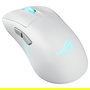 ASUS ROG Keris II Origin Ratón Inalámbrico y con Cable Óptico 42000 DPI Blanco