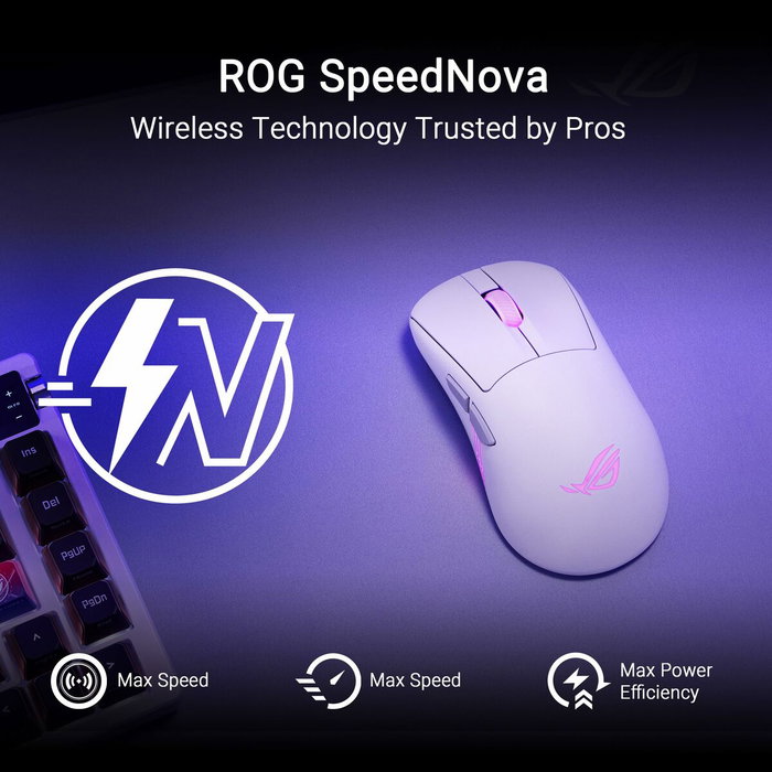 Asus ROG Keris II Origin Blanco Asus ROG Keris II Origin Blanco