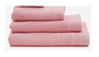 DKD Home Decor Toalla de tocador de algodón Rosa palo 30x50x1 cm