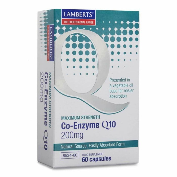 Lamberts Coenzima Q10 200 mg 60 cápsulas Lamberts Coenzima Q10 200 mg 60 cápsulas