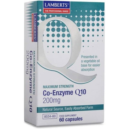 Lamberts Coenzima Q10 200 mg, 60 cápsulas