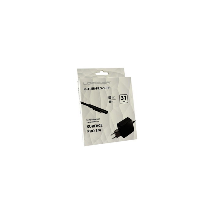 LC-Power LC31NB-PRO-SURF Adaptador de corriente para Surface Pro 3 y 4