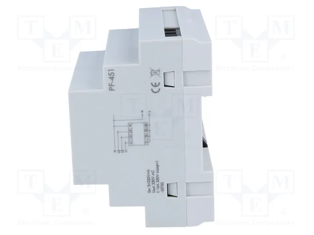 F&F PF-451 Relé de monitorización de tensión 3 x 230V AC 16A