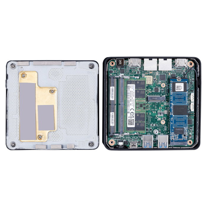 MSI Cubi NUC AI 1UMG-019BEU Mini PC Barebone Intel Core Ultra 5 125H (14 núcleos, 4.5 GHz) Wi-Fi 6E, 2x Thunderbolt 4, 2x HDMI 2.1, sin RAM/SSD/SO, 3 años garantía