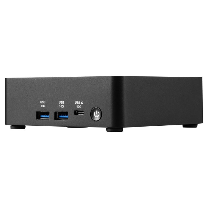 MSI Cubi NUC AI 1UMG-019BEU Mini PC Barebone Intel Core Ultra 5 125H (14 núcleos, 4.5 GHz) Wi-Fi 6E, 2x Thunderbolt 4, 2x HDMI 2.1, sin RAM/SSD/SO, 3 años garantía