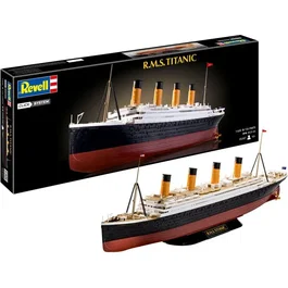 Revell AACFR08476 Maqueta Sistema Click Modelo Plástico para Montar RMS Titanic No Requiere Pegamento Piezas Pre-pintadas