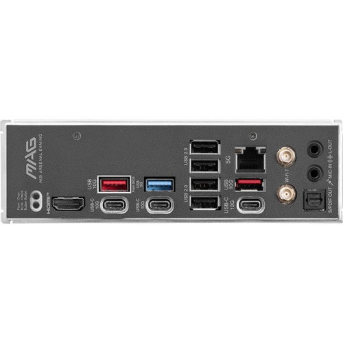 MSI MAG B850 TOMAHAWK MAX WiFi Placa Base, AMD AM5, B850, 4x DDR5, 256GB, Wi-Fi 7, ATX, 911-7E62-002 MSI MAG B850 TOMAHAWK MAX WiFi Placa Base, AMD AM5, B850, 4x DDR5, 256GB, Wi-Fi 7, ATX, 911-7E62-002