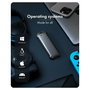 ICY BOX IB-1827MCP-C31 Caja Externa SSD M.2 NVMe / SATA USB 3.2 Gen 2 10 Gbps, Aluminio Negro, Plug and Play