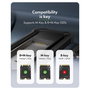 ICY BOX IB-1827MCP-C31 Caja Externa SSD M.2 NVMe / SATA USB 3.2 Gen 2 10 Gbps, Aluminio Negro, Plug and Play