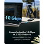 ICY BOX IB-1827MCP-C31 Caja externa para SSD M.2 NVMe y SATA Negro