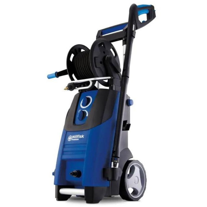 Nilfisk Hidrolimpiadora Premium 190-12, 190 Bar, 3300W, Eléctrica, 12m Manguera, 5m Cable, Filtro de Agua, Apagado Automático, Azul y Negro Nilfisk Hidrolimpiadora Premium 190-12, 190 Bar, 3300W, Eléctrica, 12m Manguera, 5m Cable, Filtro de Agua, Apagado Automático, Azul y Negro