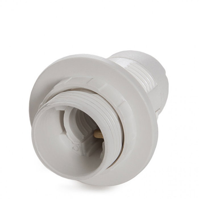 Portalámparas E14 Blanco Portalámparas E14 Blanco