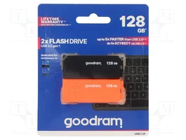 GOODRAM Pendrive USB 3.2 Gen 1 128GB Pack de 2