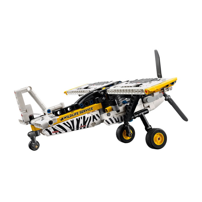 Lego Avioneta 42198 Technic, Aeroplano de Construcción con Hélice Giratoria y Motor de 4 Cilindros, +8 Años