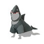Disfraz para Perro de Tiburón, Talla L, Color Gris