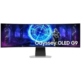 Samsung Odyssey OLED G9 S49DG950SU Monitor Gaming Ultrapanorámico Curvo 49" Dual QHD 240Hz OLED Smart TV Plata
