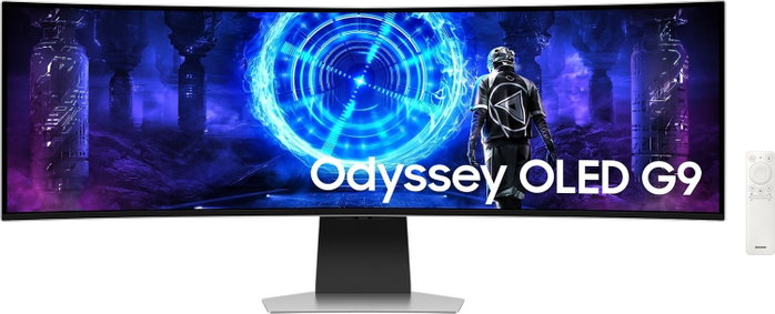 Samsung Odyssey OLED G9 LS49DG950SUXEN 49'' Dual QHD 240 Hz Curvo Plata