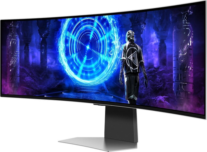 Samsung Odyssey OLED G9 LS49DG950SUXEN 49'' Dual QHD 240 Hz Curvo Plata