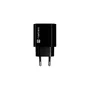 Natec NUC-2397 Cargador de Red con USB-C y USB-A Negro