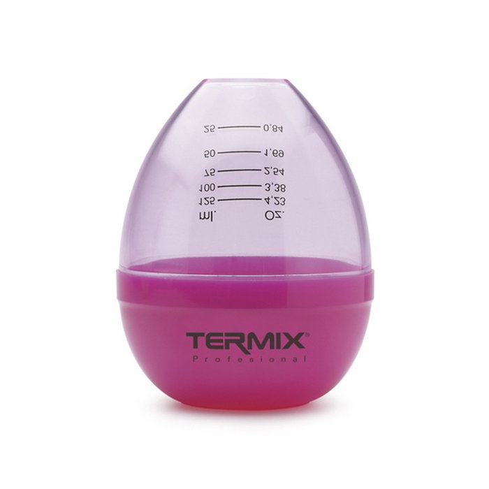 Termix Coctelera Pequeña Fucsia 125ml - Mezclador de Tinte y Oxidante con Marcado en OZ y ml Termix Coctelera Pequeña Fucsia 125ml - Mezclador de Tinte y Oxidante con Marcado en OZ y ml