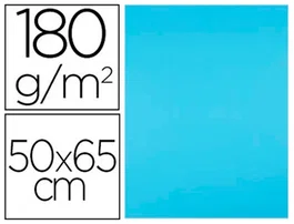 Liderpapel Cartulina Celeste 50x65 cm 180g/m2