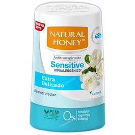 NATURAL HONEY Sensitive Desodorante Roll On 50 Ml, Desodorante Suave y Natural
