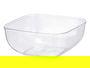 Leknes Bol Cuadrado Transparente 5 L Plástico PS 25.5x12.3x25.5 cm (Set de 24)