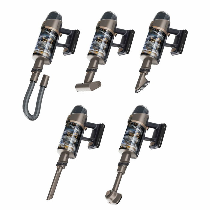 Aspirador Escoba Cecotec Conga Rockstar 12500 Stellar AquaPet Flex 650 W