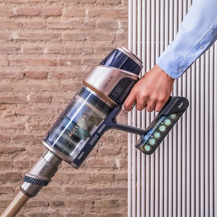 Aspirador Escoba Cecotec Conga Rockstar 12500 Stellar AquaPet Flex 650 W