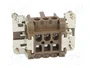 ILME Conector HDC Hembra 6+PE 16A 500V
